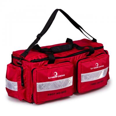 Comfort Plus İlk Yardım Çantası 2 Cepli Büyük Boy Kırmızı